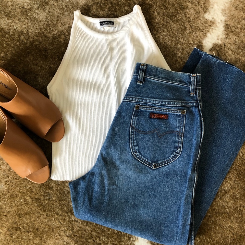 Vintage Ultra High Rise Wrangler Jeans